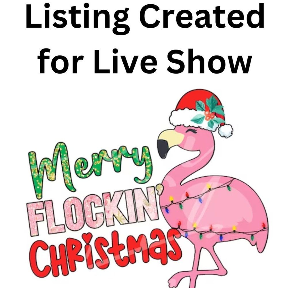 Listing Created For Live Show